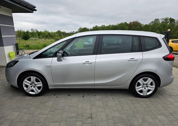 Opel Zafira cena 31500 przebieg: 160000, rok produkcji 2012 z Żary małe 191